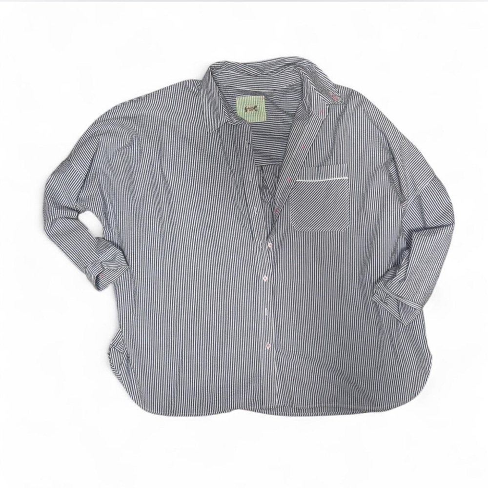 Free people oversized button down